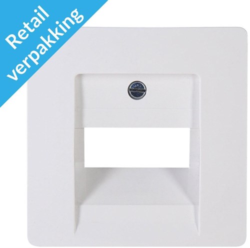 Enzo Kopp paris arctic wit afdekplaat utp dubbel - 4625060
