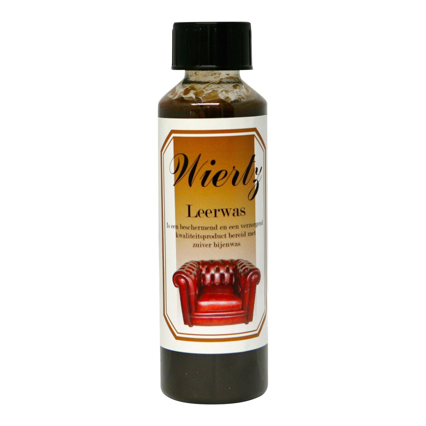 Wiertz lederwas bruin 250ml