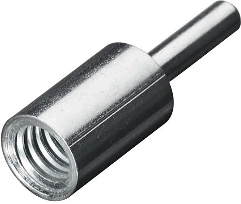 Lessmann schroefdraadadapter | lengte 50 mm voor pijpborstel | 1 stuk - 000072 - 000072