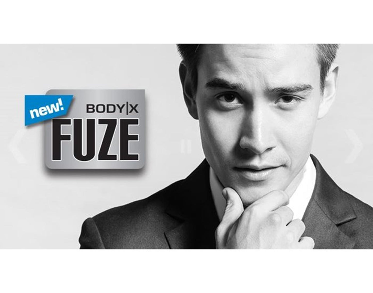 Body-X Fuze body hair wash 300ml active