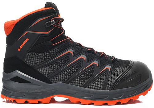 Lowa Veiligheidsschoenen Lowa werkschoen larrox work gtx mid 5460 s3 | zwart | maat 41 - 00.159.002.41