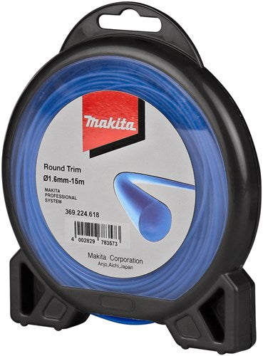 Makita Accessoires maaidraad 1,6x15m rond - 369224618