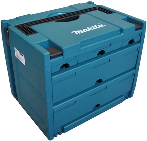Makita Accessoires makstor 4.5 m-box systainer met 5 laden - 395x295x320 mm - p-84349 - p-84349