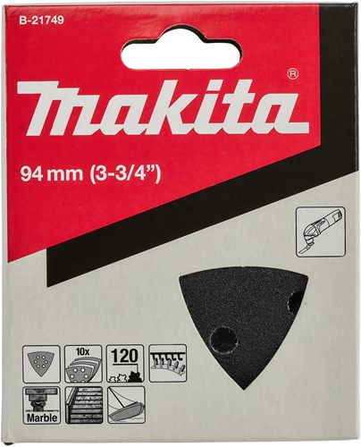 Makita Accessoires schuurvel 3-k k120 black v. - b-21749