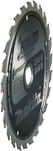Makita Accessoires cirkelzaagblad hout | efficut 165x20x1,4 | 25t | 23g - b-62985