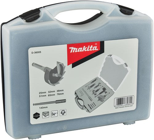 Makita Accessoires cilinderkopboorset 7-delig - d-36005 d-36005