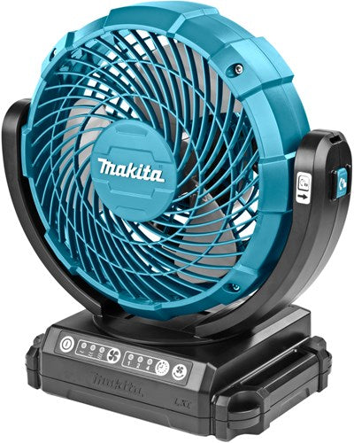 Makita dcf102z 14,4 18 v ventilator met zwenkfunctie zonder accu's en lader - dcf102z