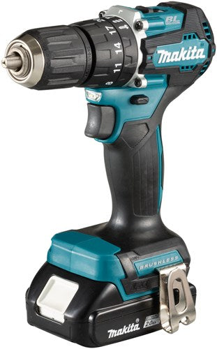 Makita dhp487raj | lxt klopboor- schroefmachine 18v in m-box (2x 2.0ah accu + lader) - dhp487raj