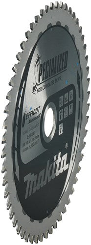 Makita Accessoires e-16760 | afkort- en cirkelzaagblad | aluminium | efficut | 165x20mm | 54t - e-16760