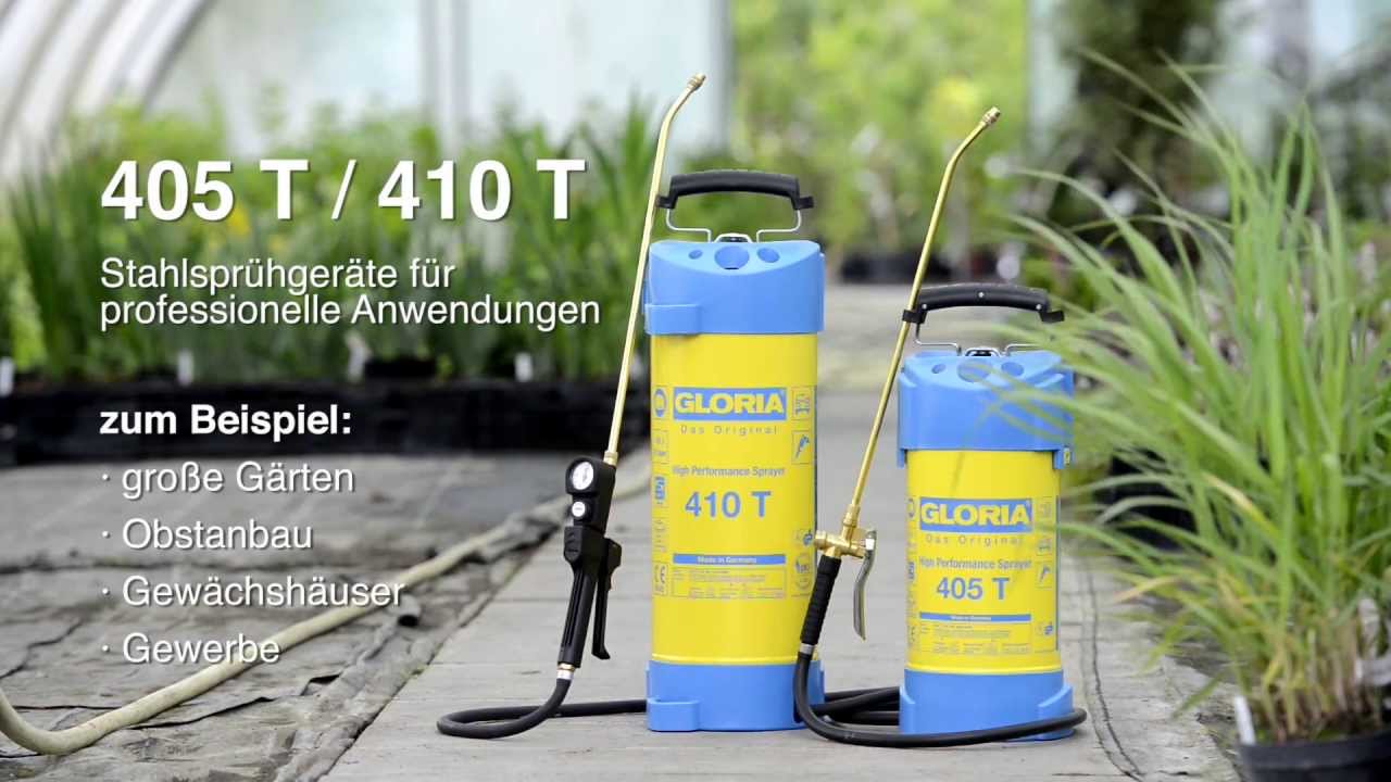 Gloria Producten drukspuit 410t vuurverzinkt 10 liter