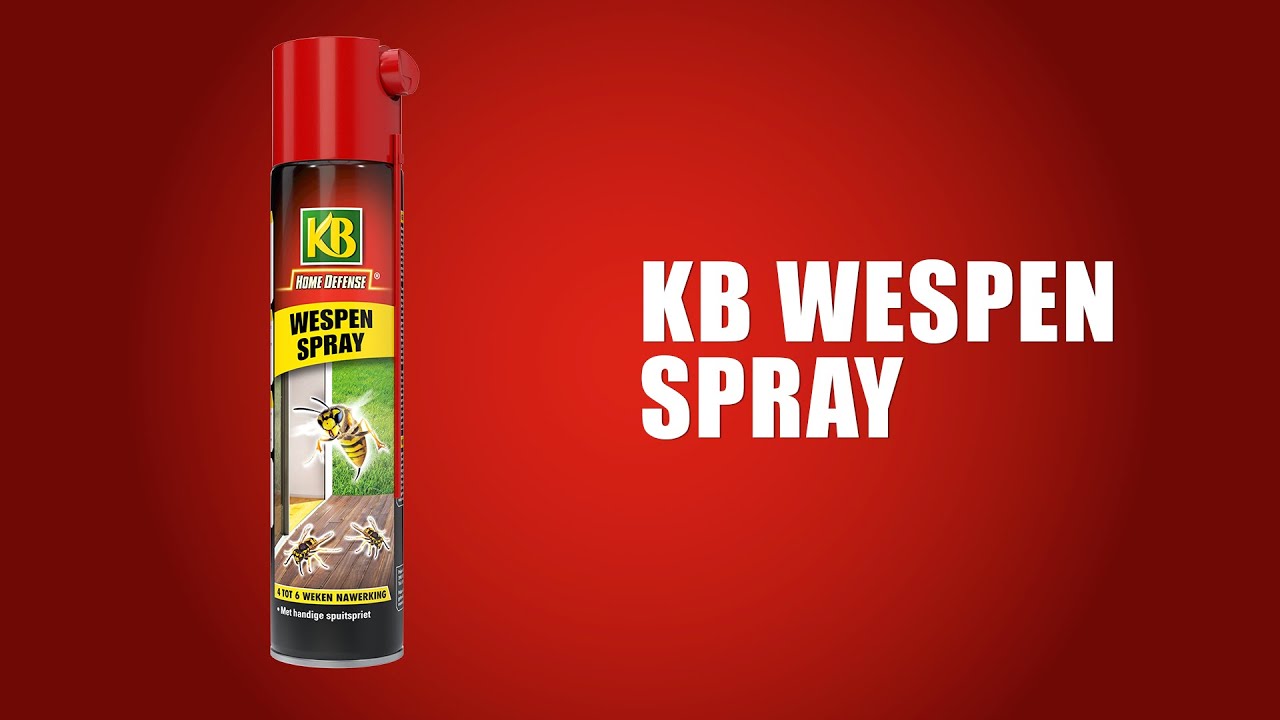 KB Bestrijding Producten kb wespen spray 400ml