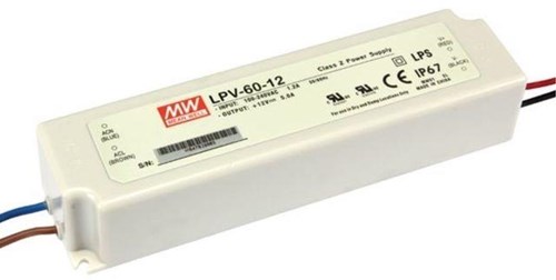 Enzo Meanwell led driver 12v 60w ip67 pro - 4379251