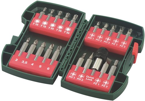 Metabo Accessoires bitset iv (20 dlg.) - 630454000