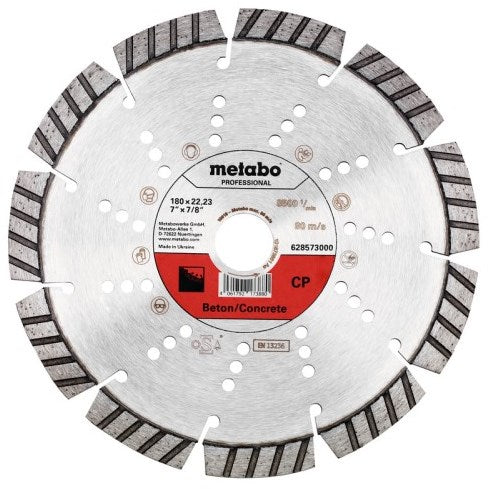 Metabo Accessoires diamant slijpschijf | ø 180x22,23mm | cp | beton professional - 628573000
