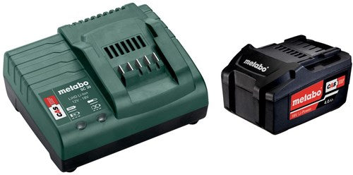 Metabo basis-set 1 x li-power 18v 4.0 ah + lader sc 30 - 685192000