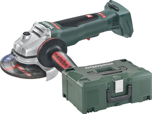 Metabo wpb 18 lt bl 11-125 quick haakse slijper 18v body met paddleschakelaar in x 165 l - 613059840