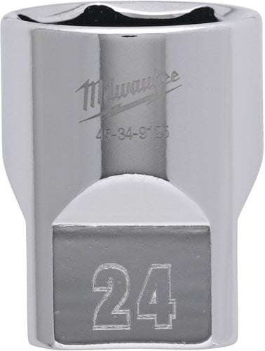 Milwaukee Accessoires 1 2 dop metrisch - 24 mm - 4932480022