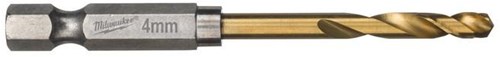 Milwaukee Accessoires metaalboor shockwave hss-g ti. 4mm -2pcs - 48894708