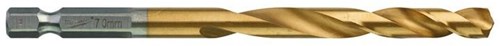 Milwaukee Accessoires metaalboor shockwave hss-g ti. 7mm -1pc - 48894717