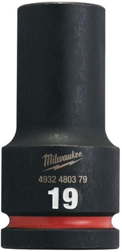 Milwaukee Accessoires shockwave slagdop 3 4 diep 19mm | 1 stuk - 4932480379