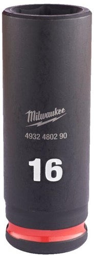 Milwaukee Accessoires shockwave slagdop 3 8 diep 16mm | 1 stuk - 4932480290
