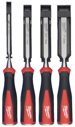 Milwaukee Accessoires steekbeitel set | 4-delig - 4932479897
