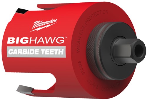 Milwaukee Accessoires Milwaukee quik-lok universele gatzaaghouder adapter | xl 32-210 mm | 2 stuks - 4932500552