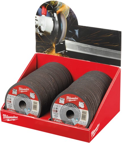 Milwaukee Accessoires Milwaukee scs 41 125 dunne metaaldoorslijpschijven pro+ - 4932498002