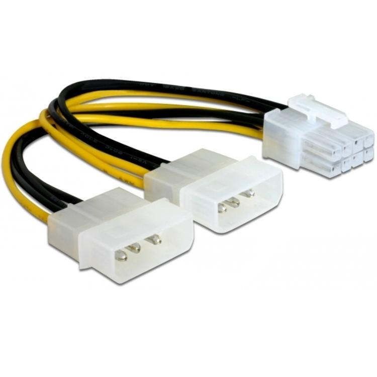 Molex naar PCIe voedingskabel