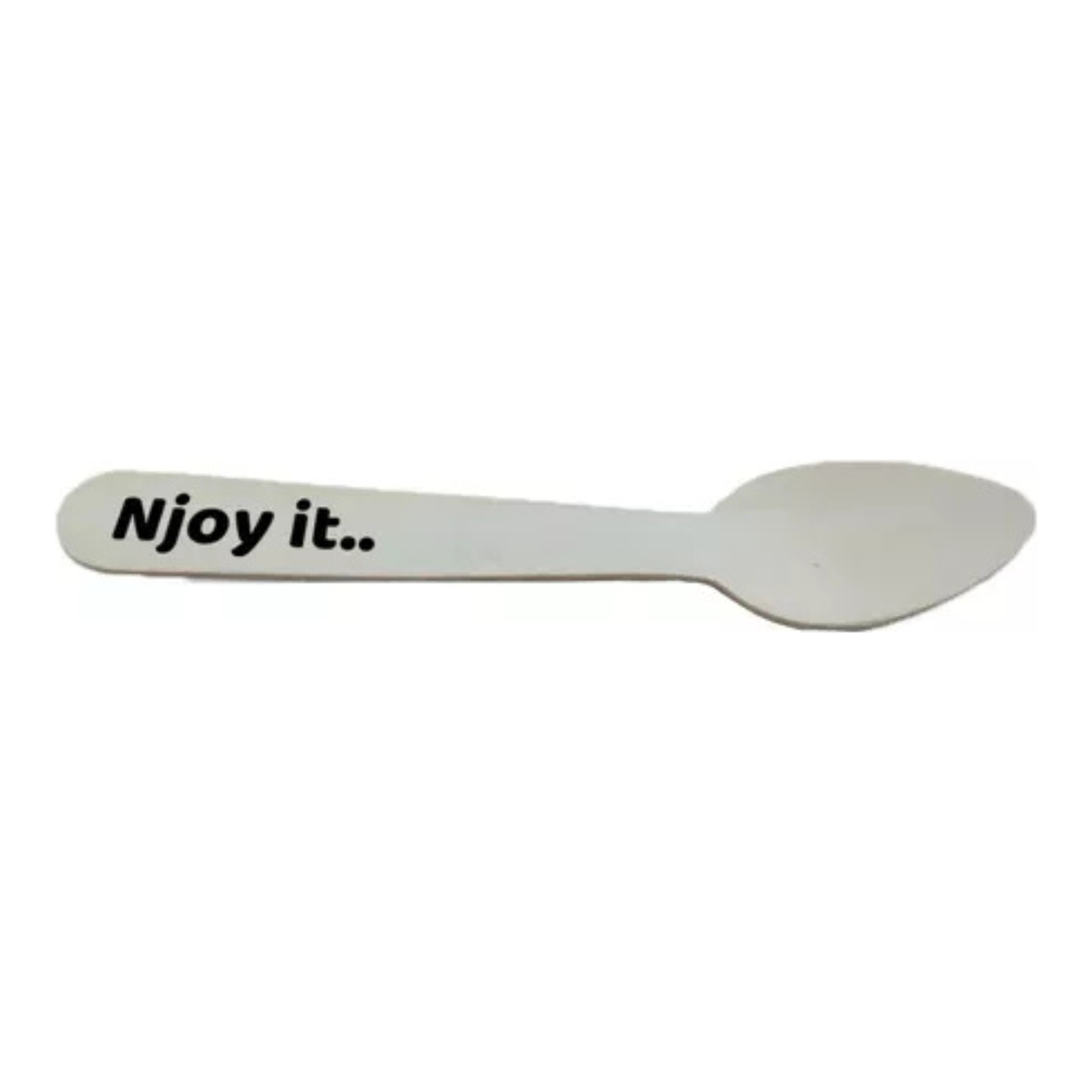NJOY ijslepeltjes hout bio 14 cm (100 stuks)