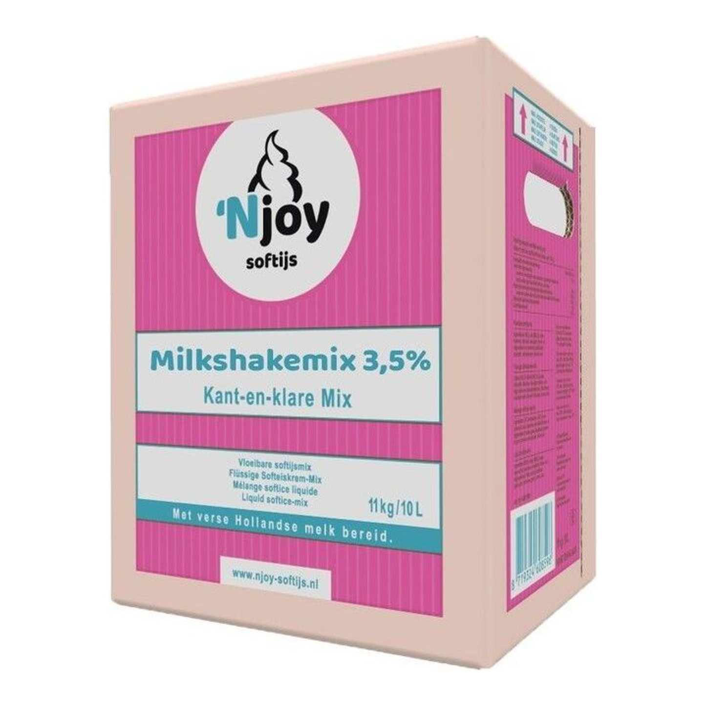 NJOY shake 3.5% vloeibaar milkshakemix (10 liter)