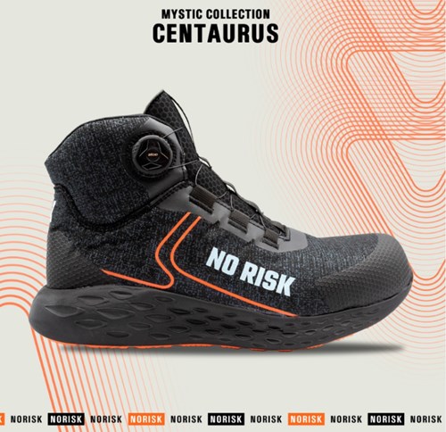 No Risk centaurus 1049.31 atop metaalvrij s1p | oranje blauw | maat 41 - 5607421067411