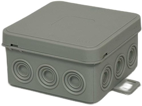 Enzo Orno kabeldoos ip54 grijs vierkant 75x75x41mm - 4034056