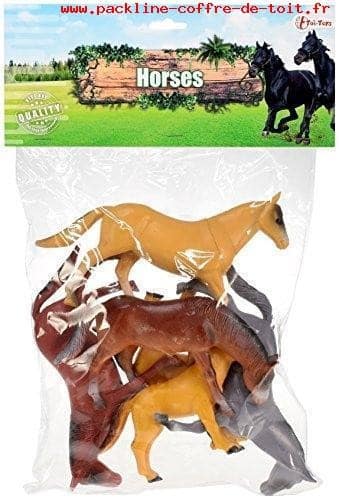Jonotoys Horses - 6 verschillende paarden in zak