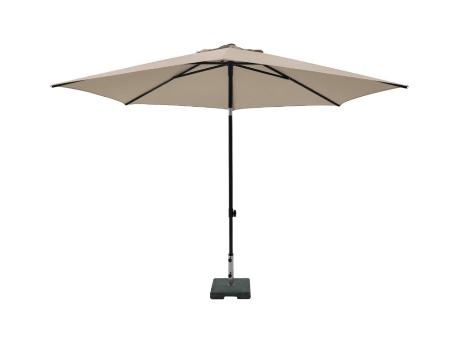 Madison Parasol mykanos push-up 250cm ecru
