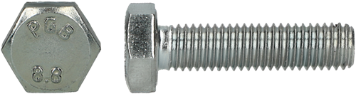 Pgb-Europe pgb-fasteners | zeskanttapbout 8.8 din 933 m 12x50 zn | 100 st 933801012000503