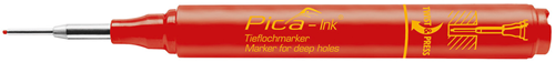 Pica 150 40 markeerstift voor diepe gaten | rood - pi15040
