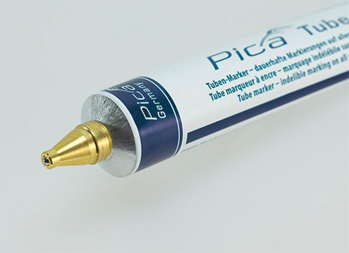 Pica 575 40 tube markeerpasta | rood | 50ml - pi57540