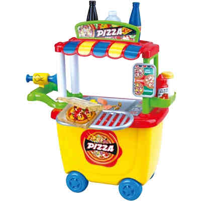 Playgo Speel-doh - pizzeria wagen met klei en attributen