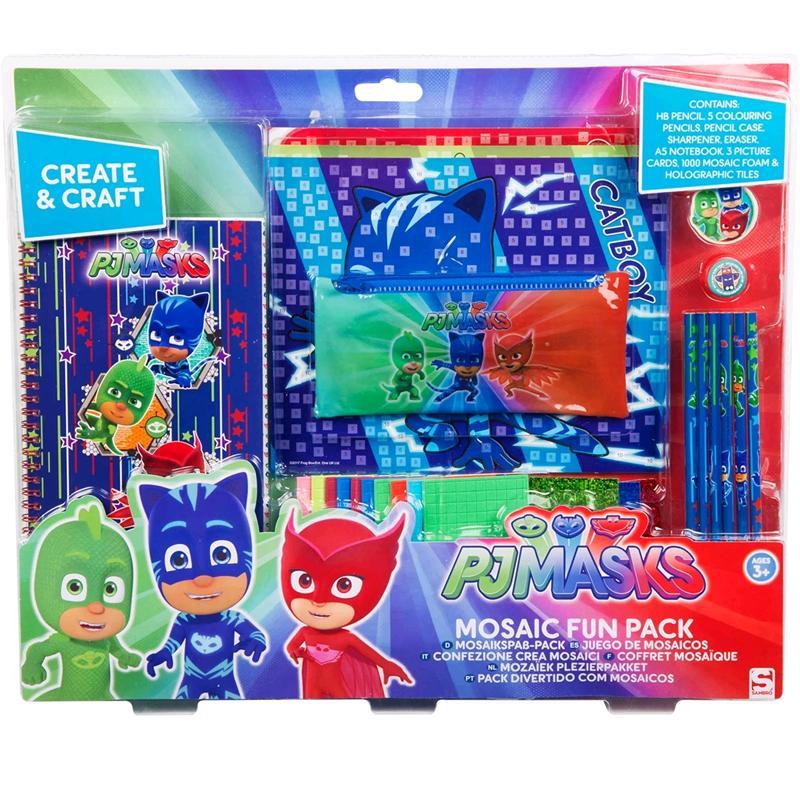 Bongers Speelgoed Pj masks mozaik plezier pakket 15-delig