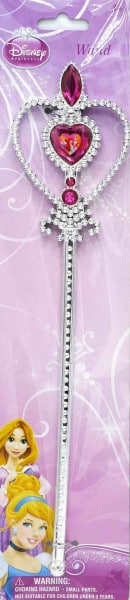 Jonotoys Feeën staf van de disney princess in roze of blauw 32 cm lang