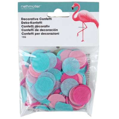 Amscan Confetti flamingo 15 gr | 48 stuks