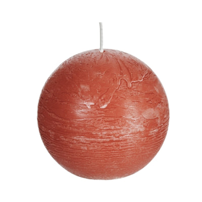 Spaas (r) bolkaars ginger 8 cm | 12 stuks