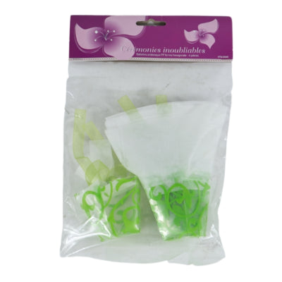 Miss france geschenkverpakking groen 5 cm set van 6 | 24 stuks
