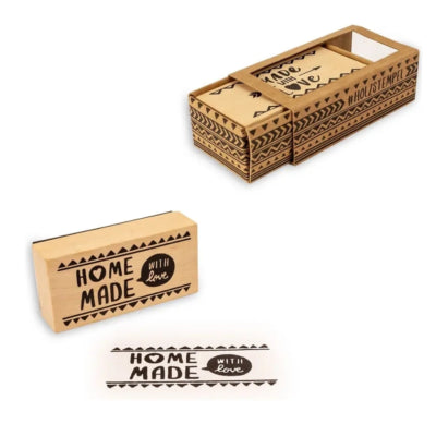 Stempel Let the Adventure Begin 6 cm 6 assorti | 36 stuks