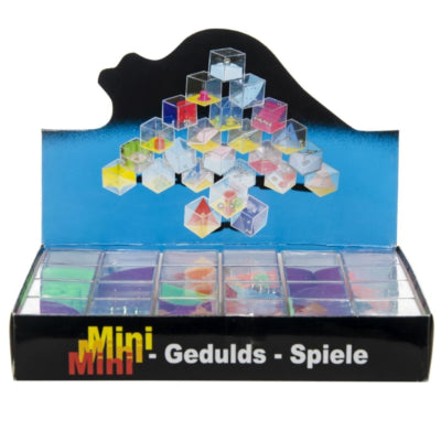 Duckiez Geduldspel kubus 4 cm 24 assorti | 24 stuks