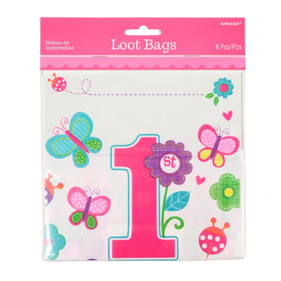 Ty Par zakjes eerste verjaardag birthday girl set van 8 | 24 stuks