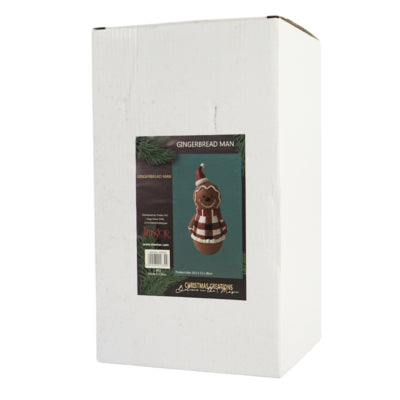 Christmas creations gingerbread man 28 cm | 8 stuks