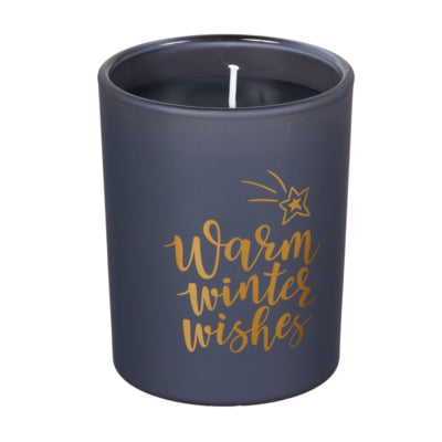 Spaas (r) geurkaars in glas winter wishes festive spice 9,5 cm | 6 stuks