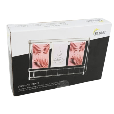 Fotolijst Pure the letters acryl 20 cm | 12 stuks